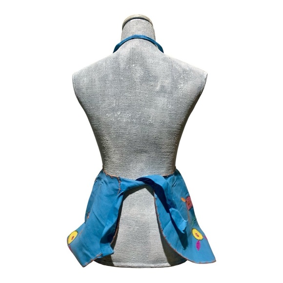 Vintage Embroidered Apron - Picture 3 of 3